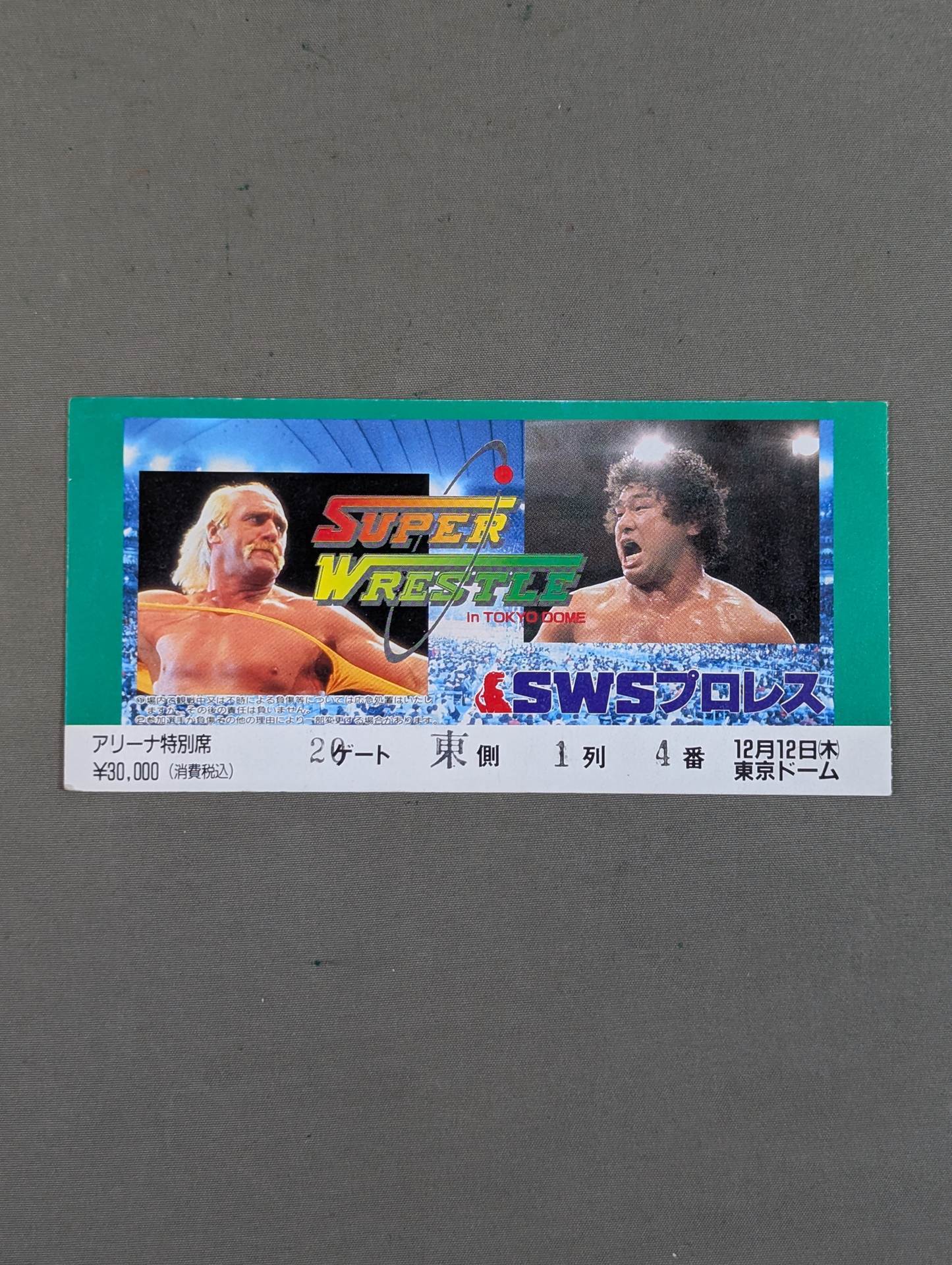 SUPER WRESTLE in TOKYO DOME