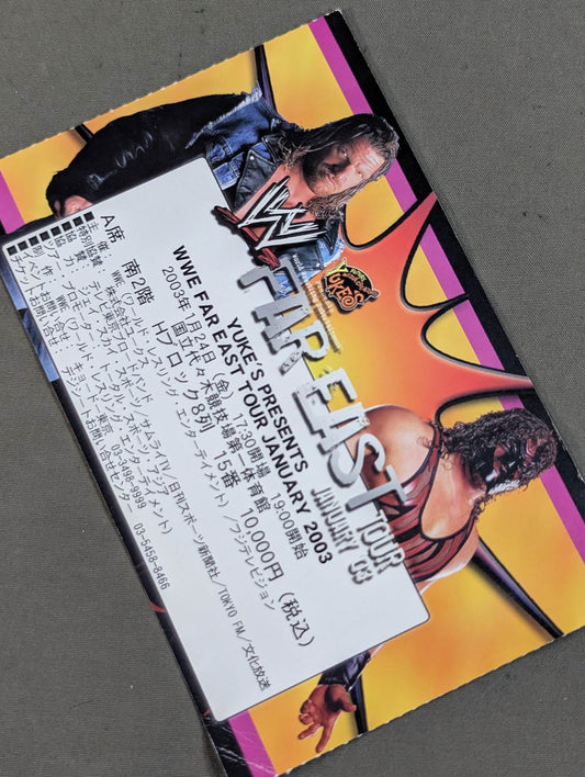 WWE FAR EAST TOUR JANUARY 2003