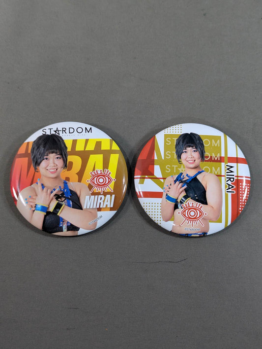 ★ New Fighting Princess ★ MIRAI PinBack button set(2)