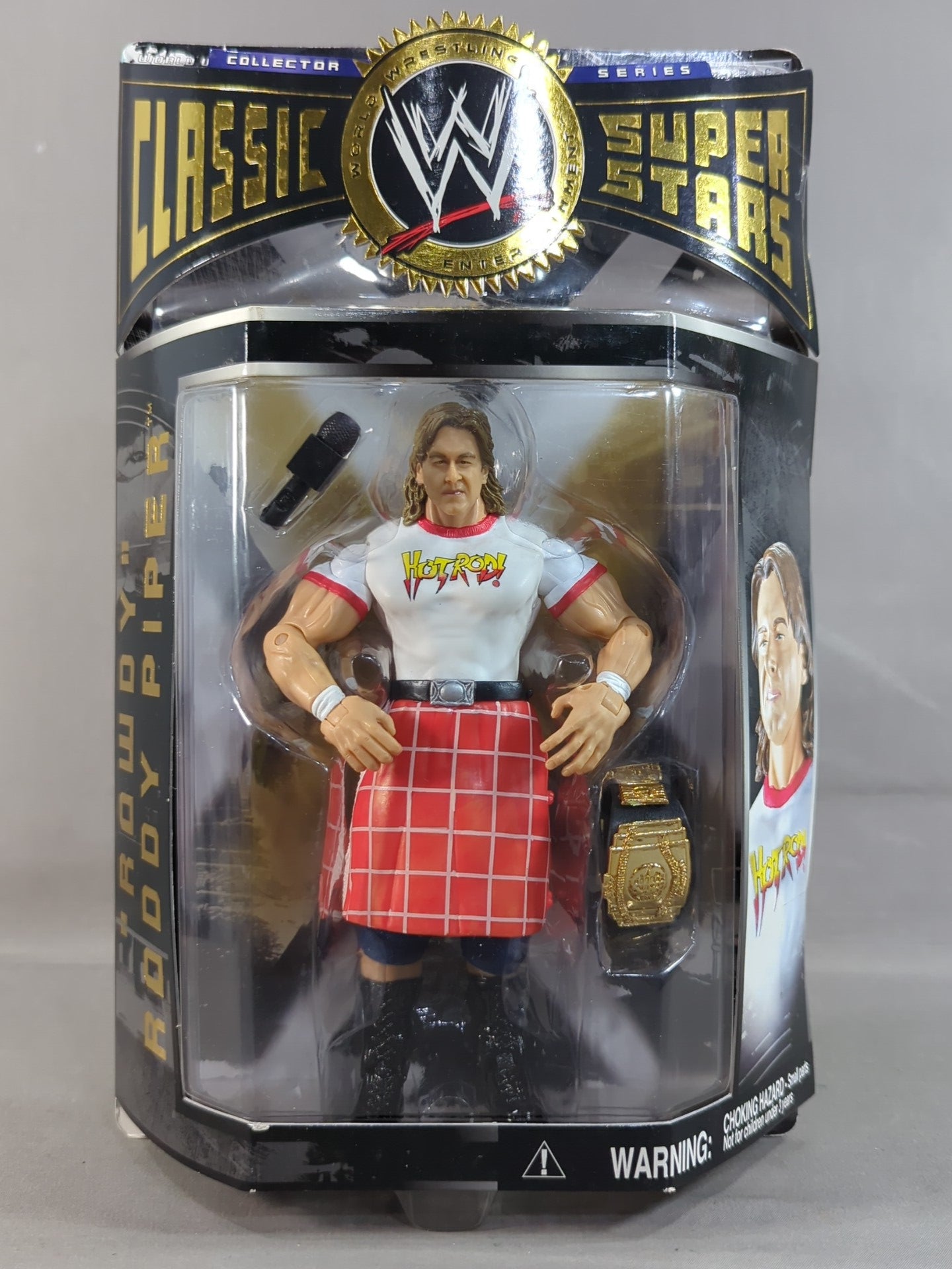 Roddy Piper  (White T-shirt)