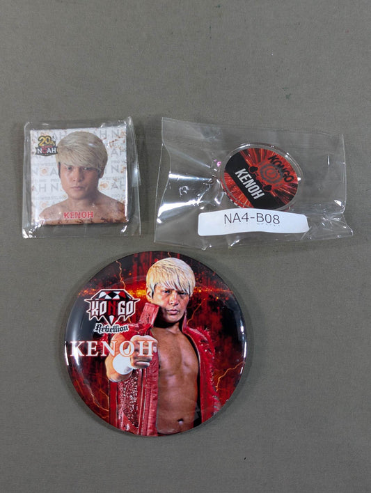 ★Mr. Troublesome ★ Kenoh Badge Set(2)