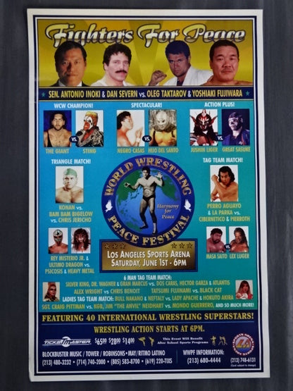 ★ ★ WORLD Wrestling PEACE FESTIVAL