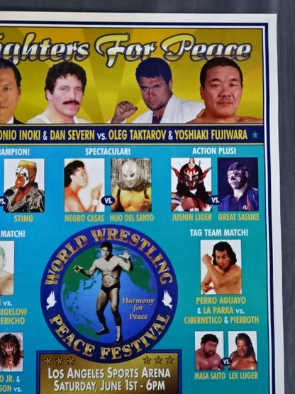 ★ ★ WORLD Wrestling PEACE FESTIVAL