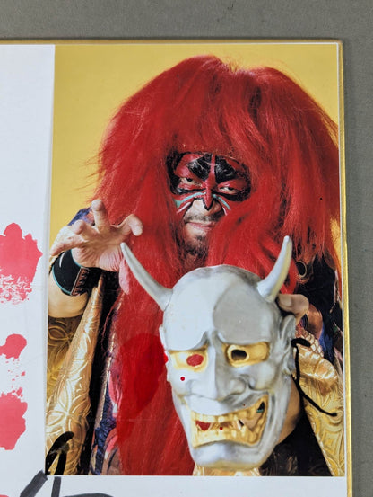 ★ ｗｉｔｈ handprint ・photo paste ★ the・ Great Kabuki (Red)