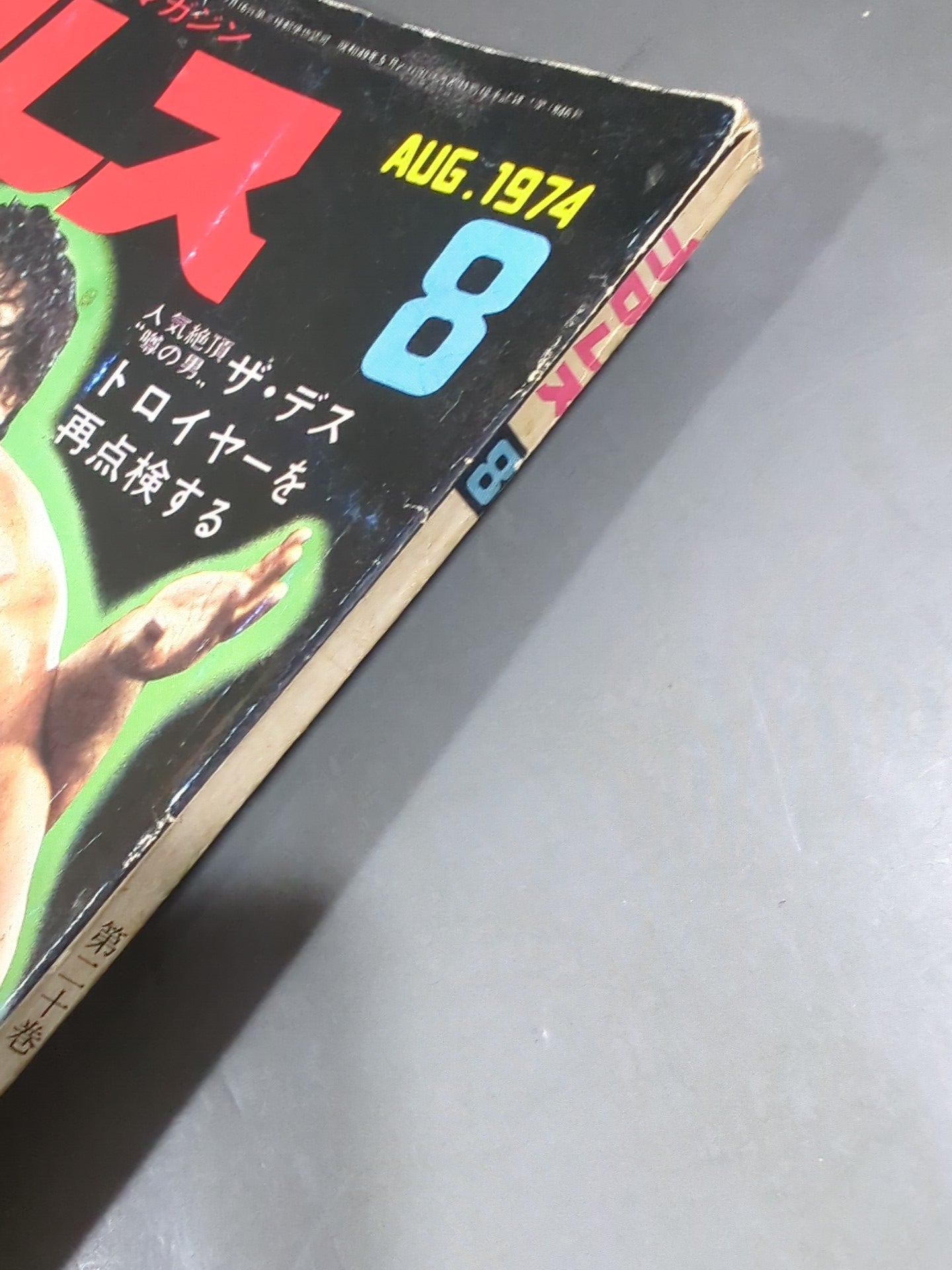 Monthly Pro Wrestling August 1974 issue