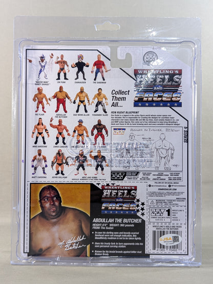 【hand signed autograph】 Abdullah the Butcher