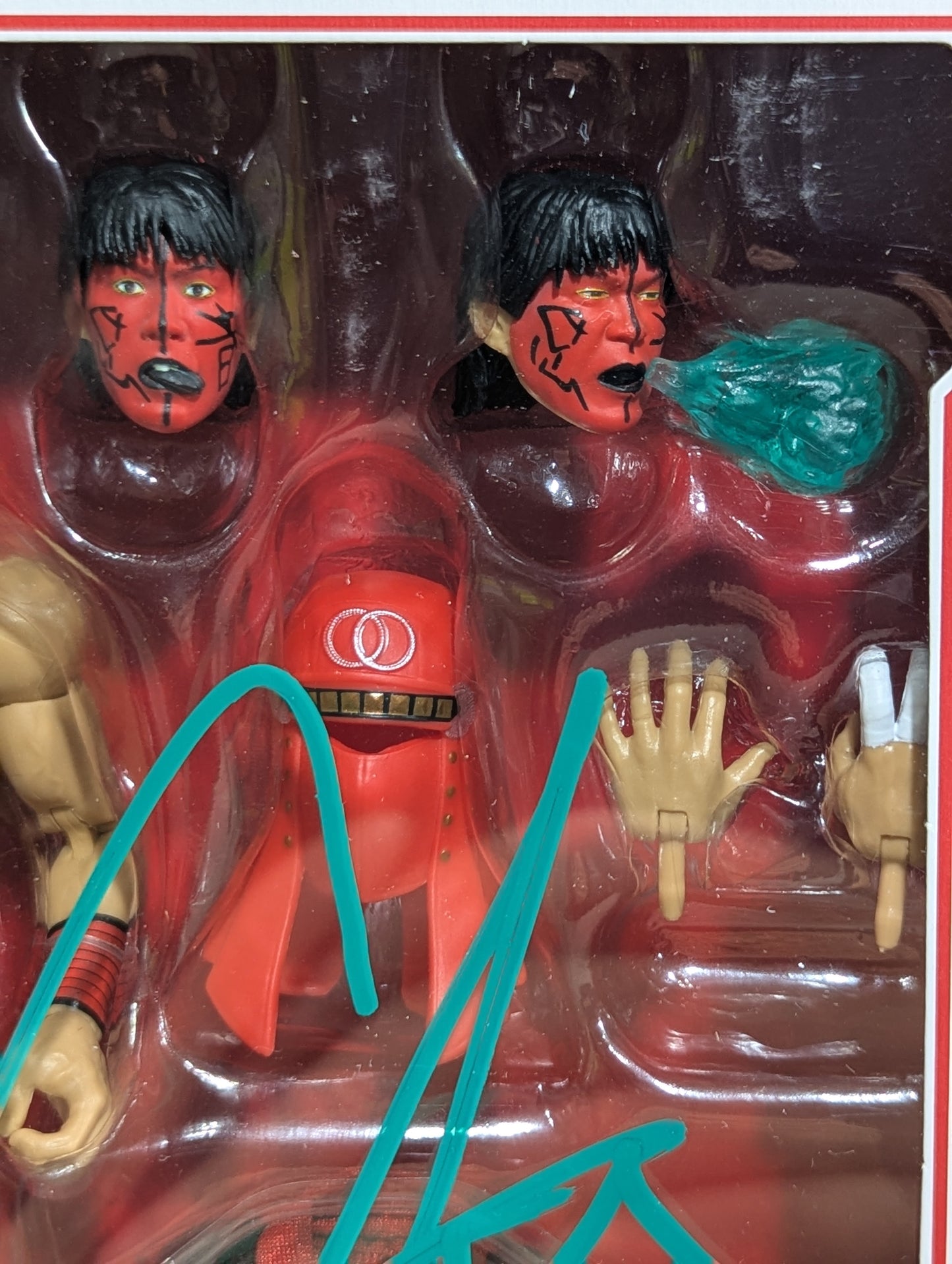 【hand signed autograph】 Great  Muta (Red)