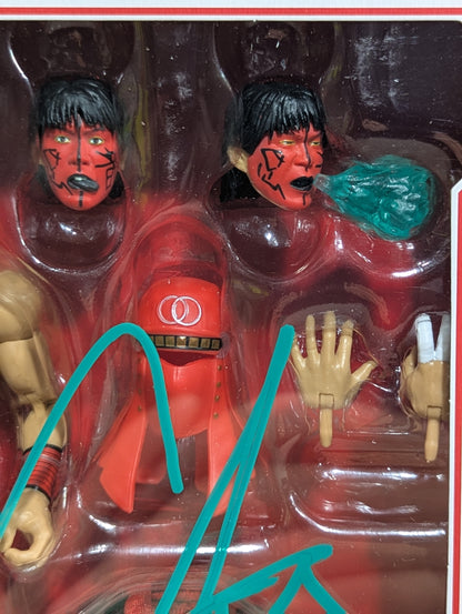 【hand signed autograph】 Great  Muta (Red)