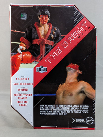 【hand signed autograph】 Great  Muta (Red)