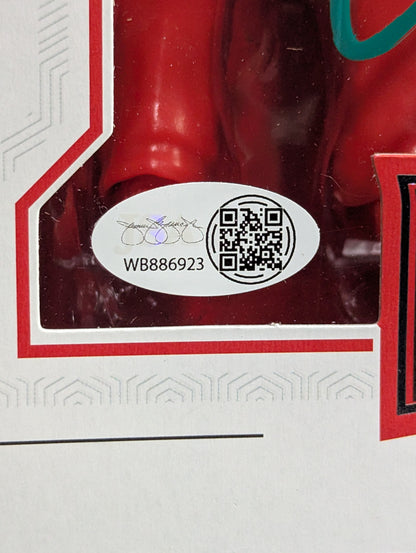 【hand signed autograph】 Great  Muta (Red)