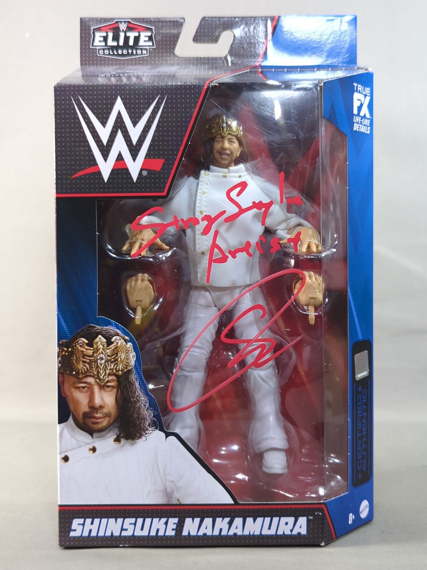 【hand signed autograph】 Shinsuke Nakamura 
