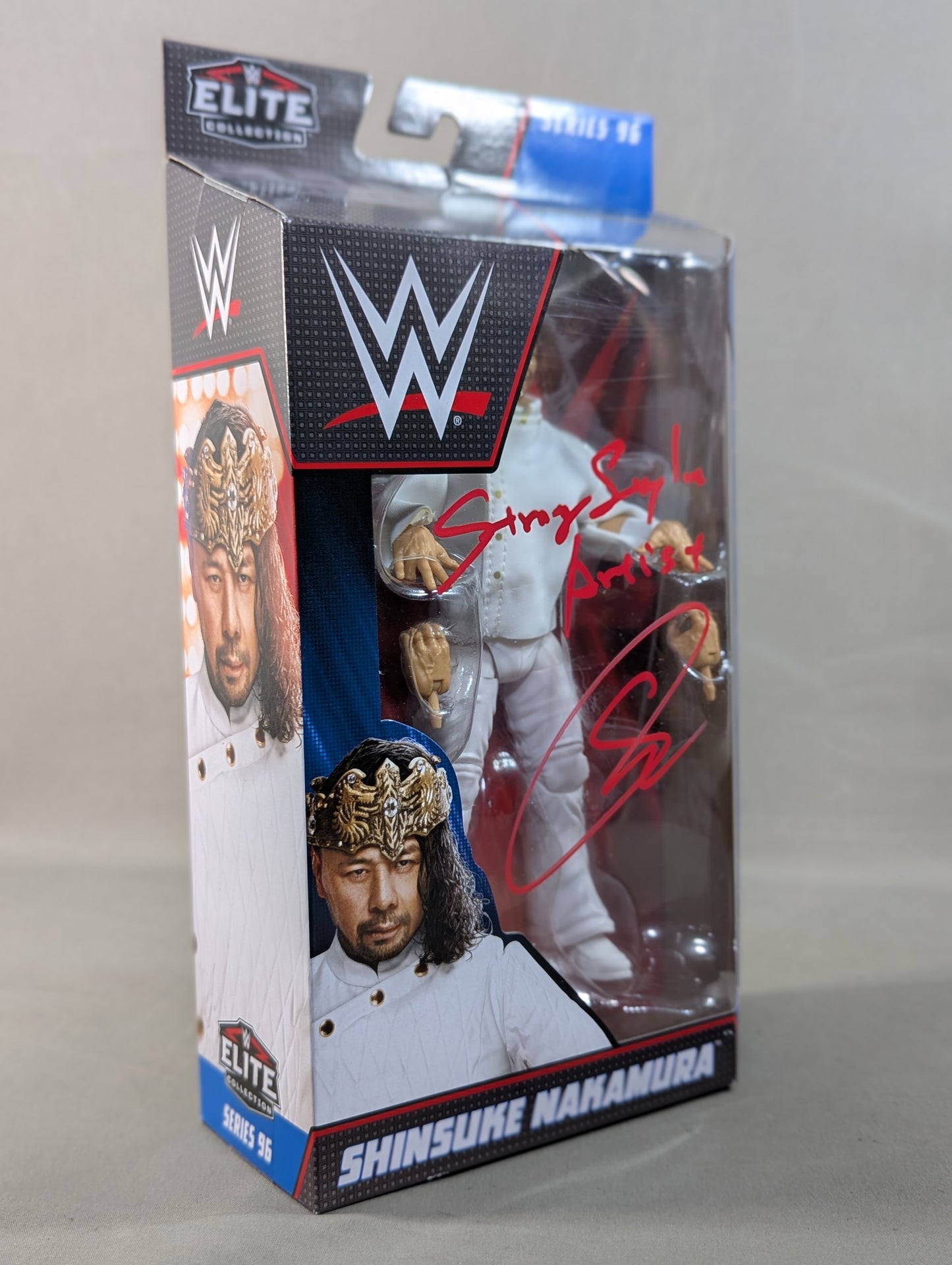 【hand signed autograph】 Shinsuke Nakamura 