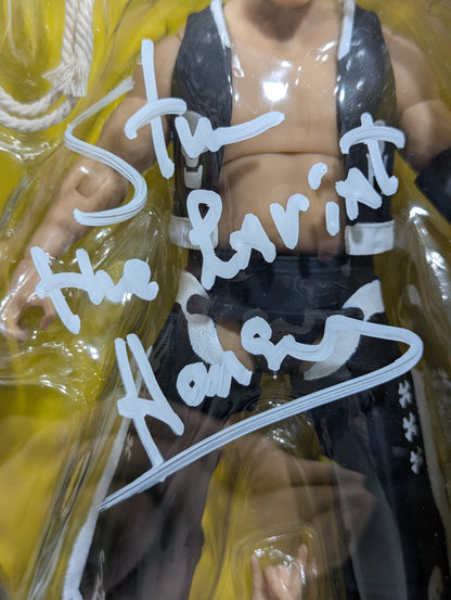 【hand signed autograph】 Stan Hansen ★PWF World Tag Team Belt ★