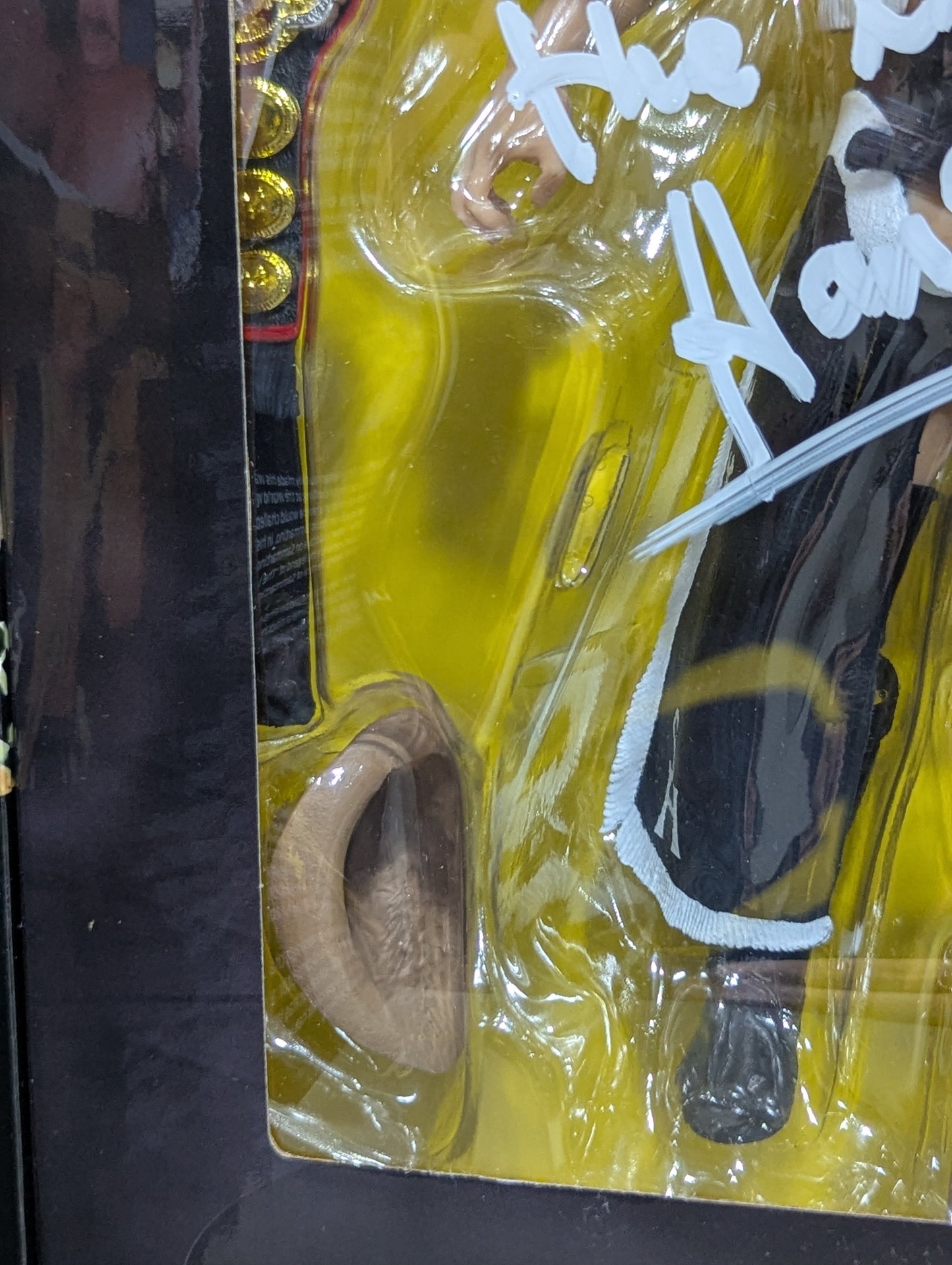 【hand signed autograph】 Stan Hansen ★PWF World Tag Team Belt ★