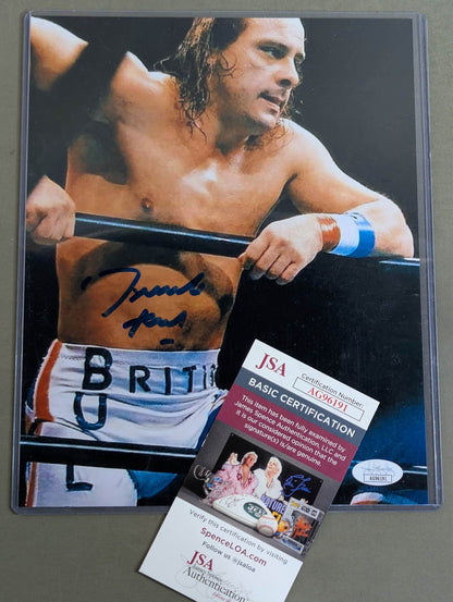 Dynamite Kid hand signed autograph  Pro-Photo (JSA Certification)(1)