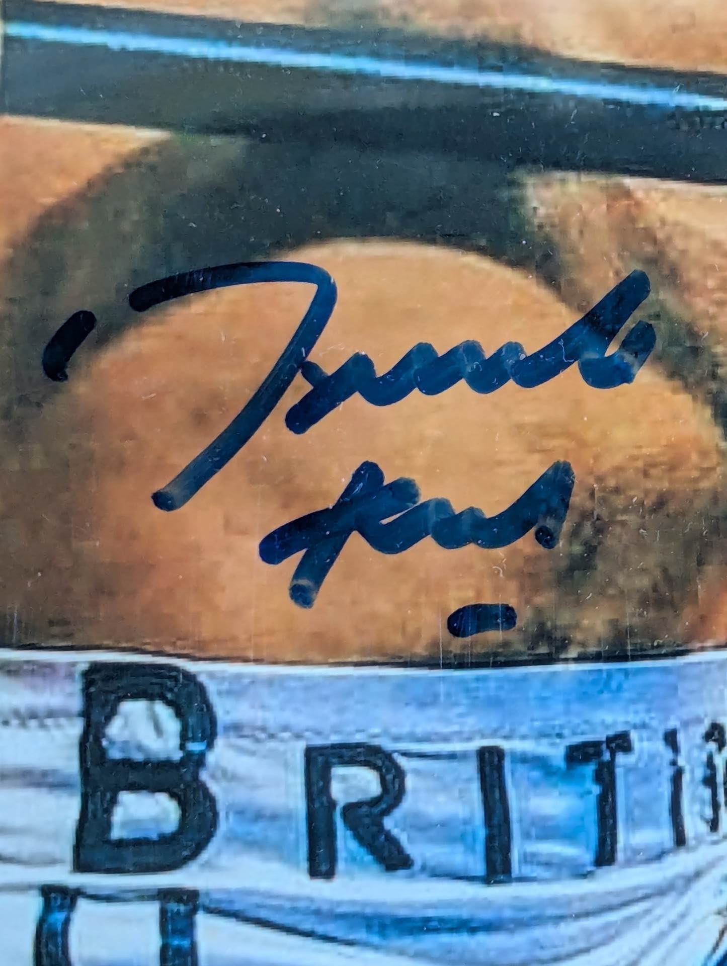 Dynamite Kid hand signed autograph  Pro-Photo (JSA Certification)(1)