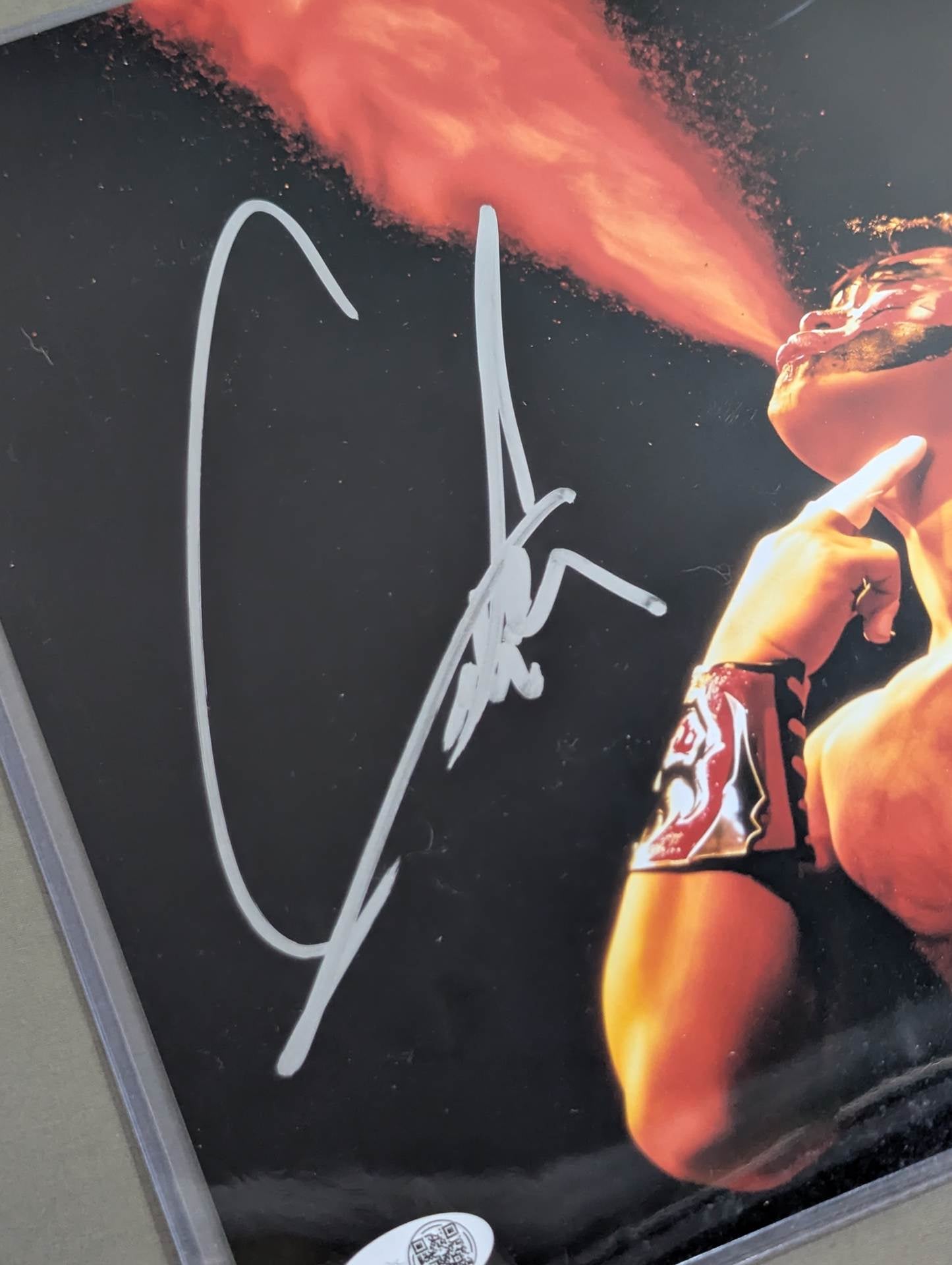 The Great Muta hand signed autograph Pro-Photo  (JSA Certification)(4)