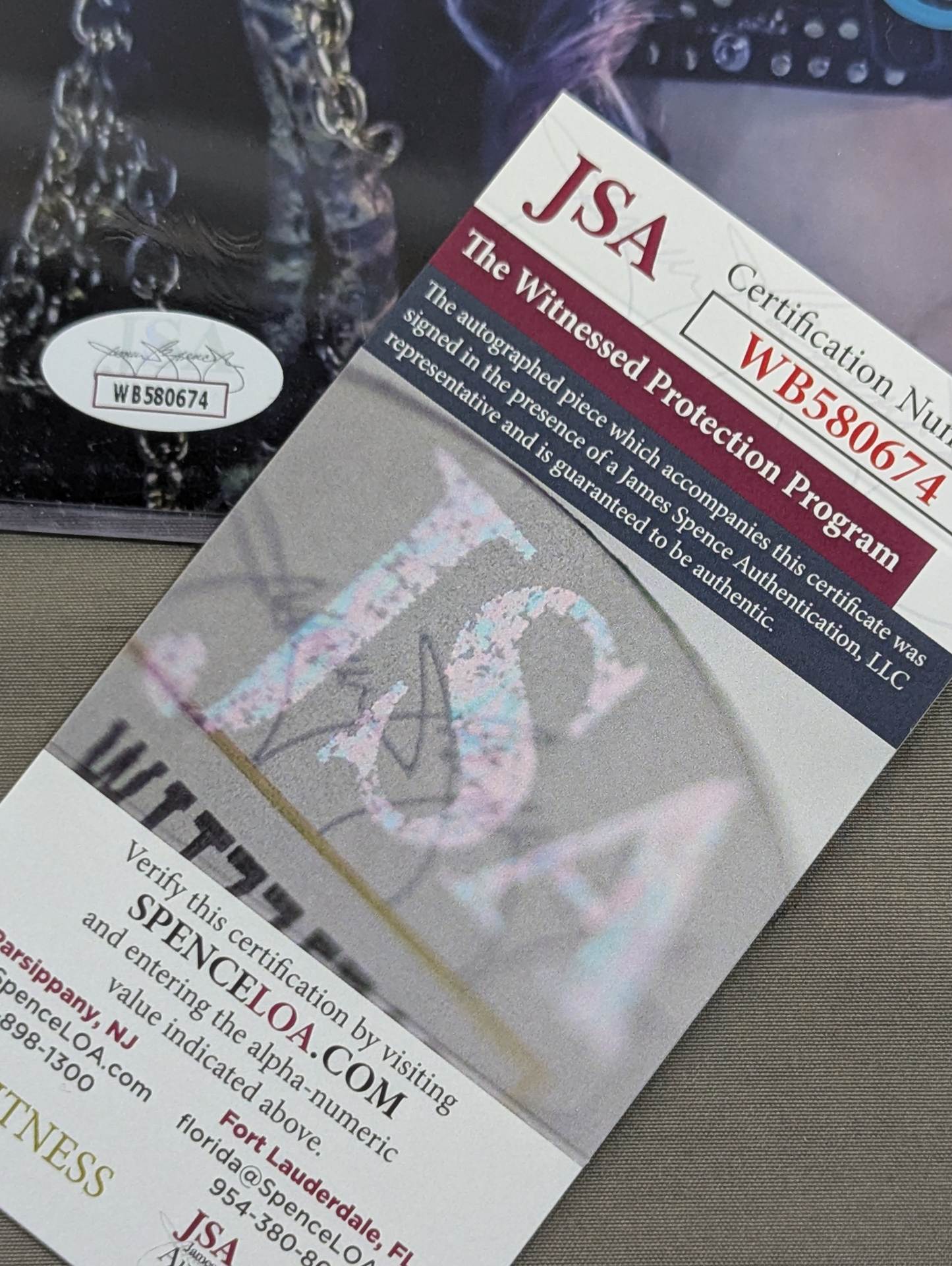 Giulia  hand signed autograph Pro-Photo  (JSA Certification) (3)