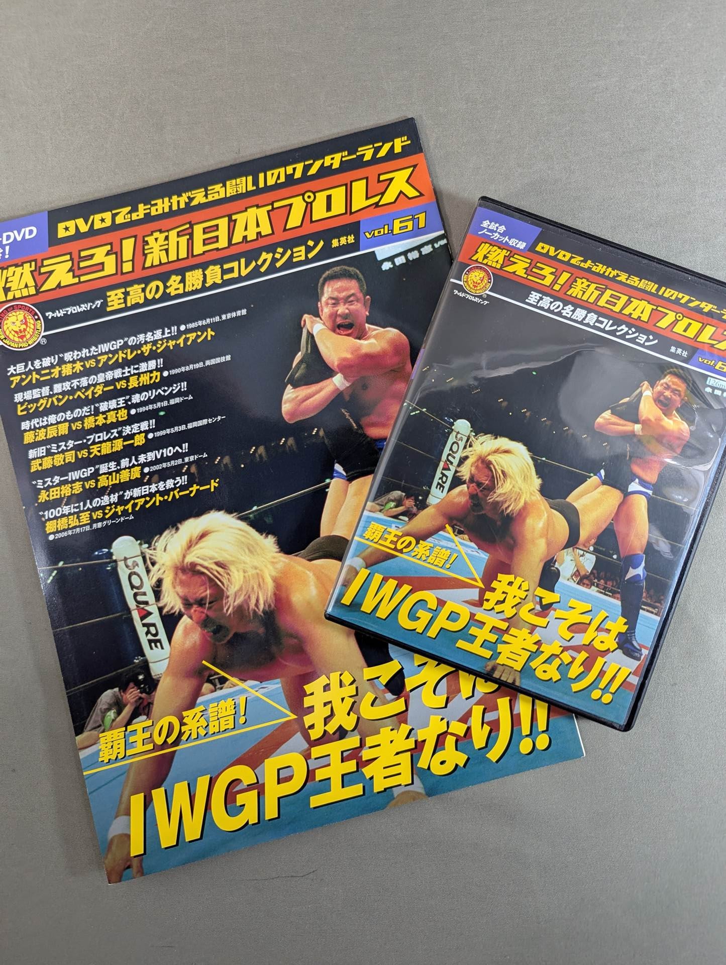 Burn! New Japan Pro Wrestling  vol.61