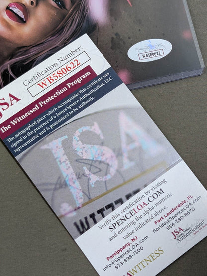 Giulia  & Stephanie Buckel 2 hand signed autographs Pro-Photo  (JSA Certification) (2)