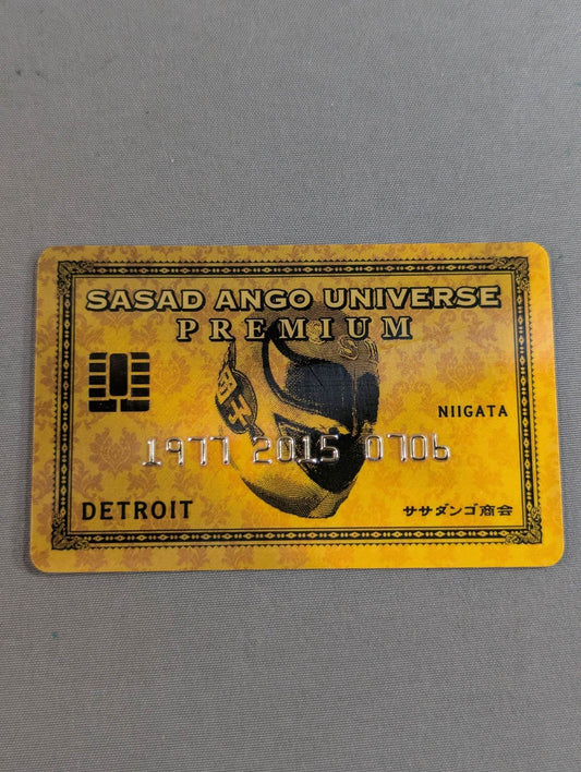 Super Sasadango Machine Sasadango Company Fan Club Card