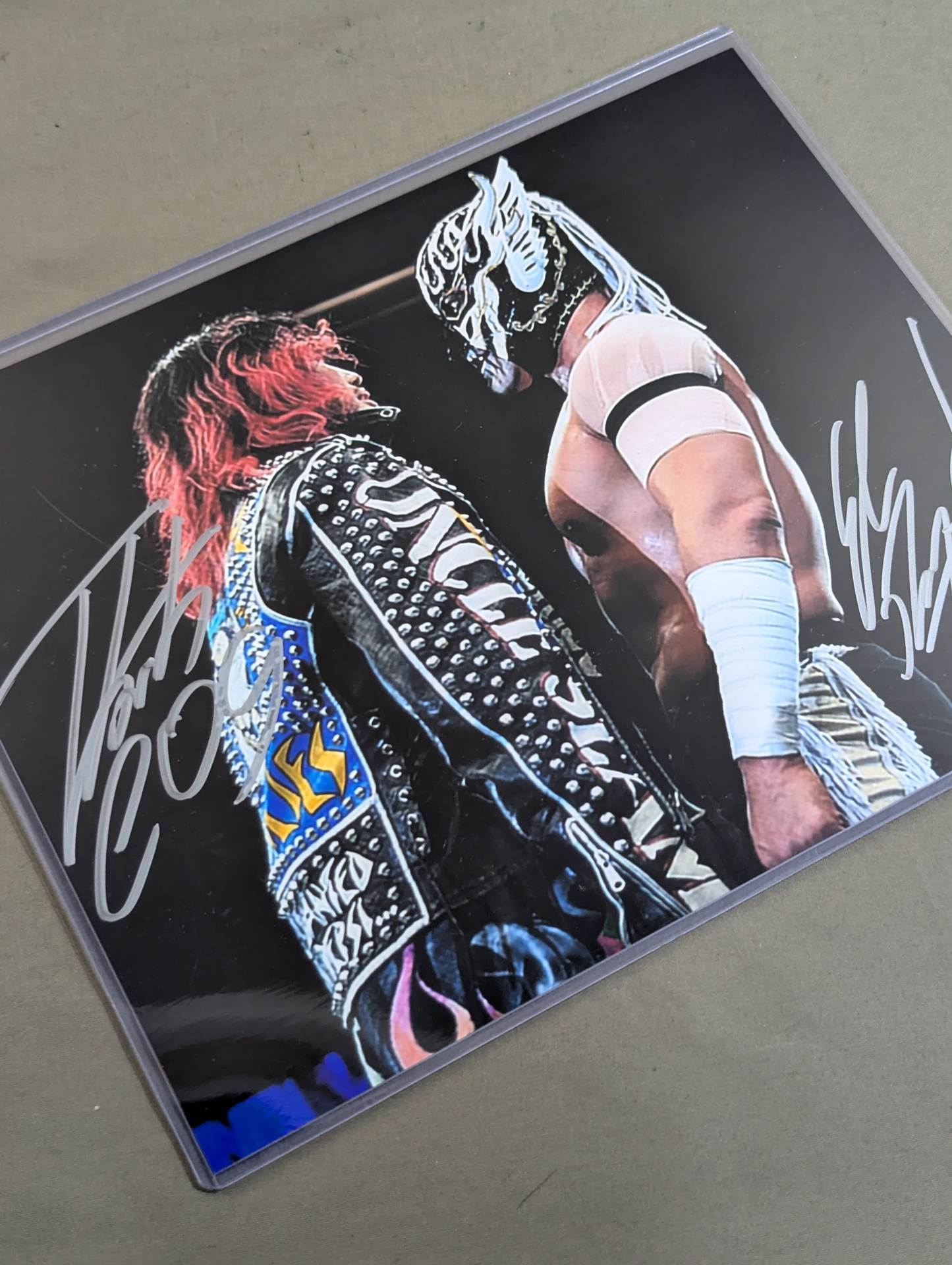 El Desperado&Hiromu Takahashi  hand signed autograph Pro-Photo 