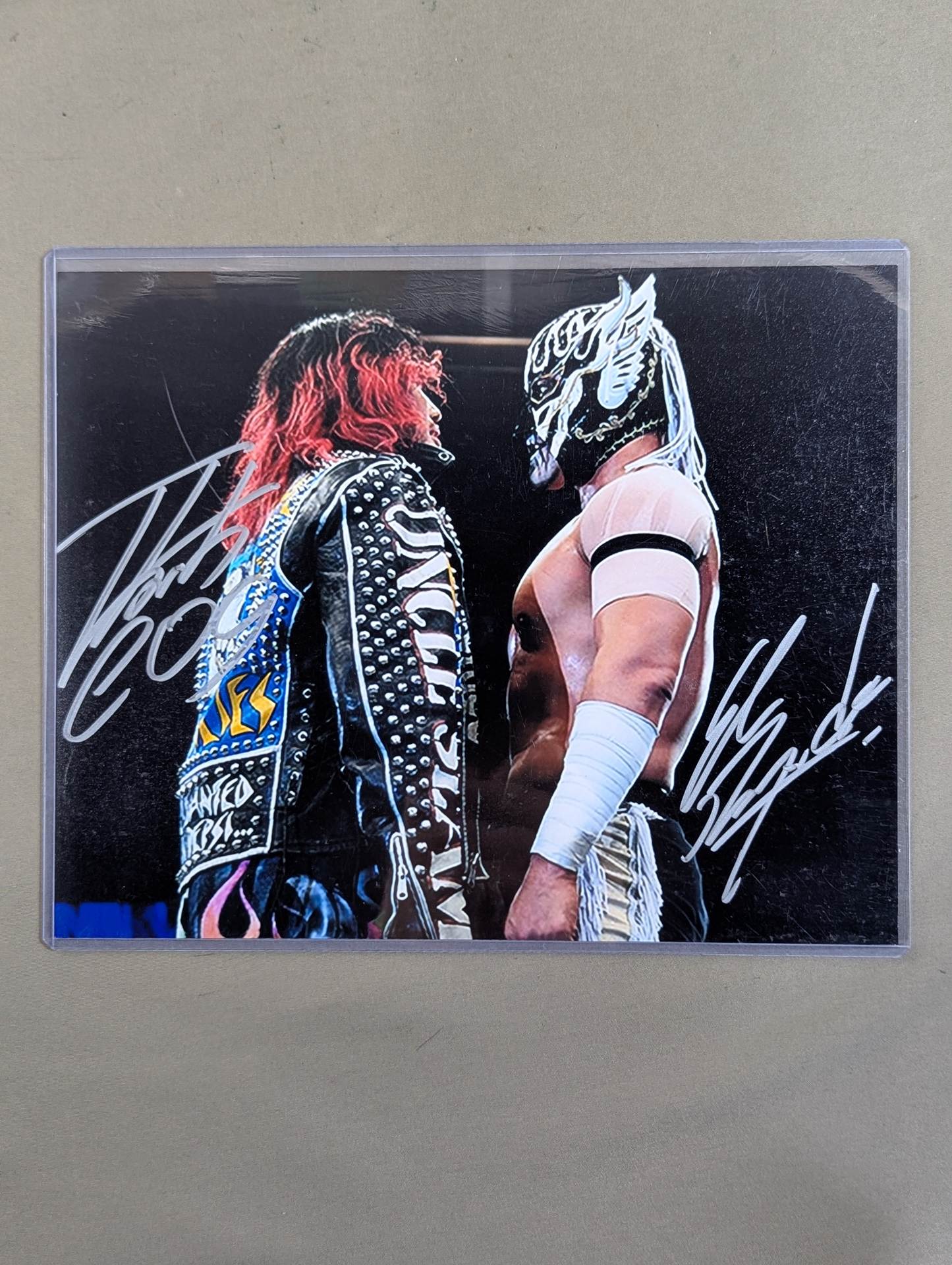 El Desperado&Hiromu Takahashi  hand signed autograph Pro-Photo 