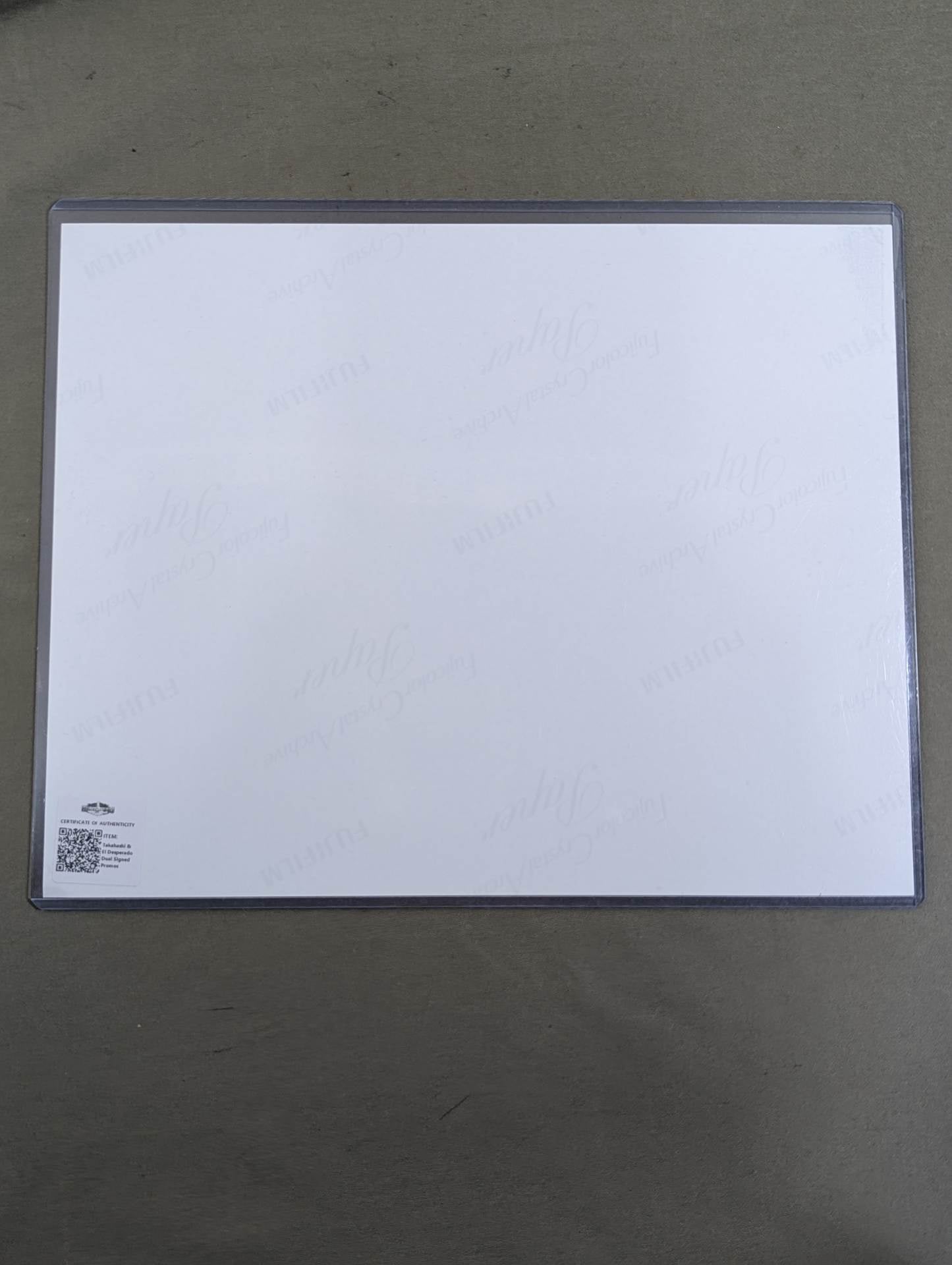 エル・デスペラード＆高橋ヒロム 直筆サイン入り ポートレート – 闘道館