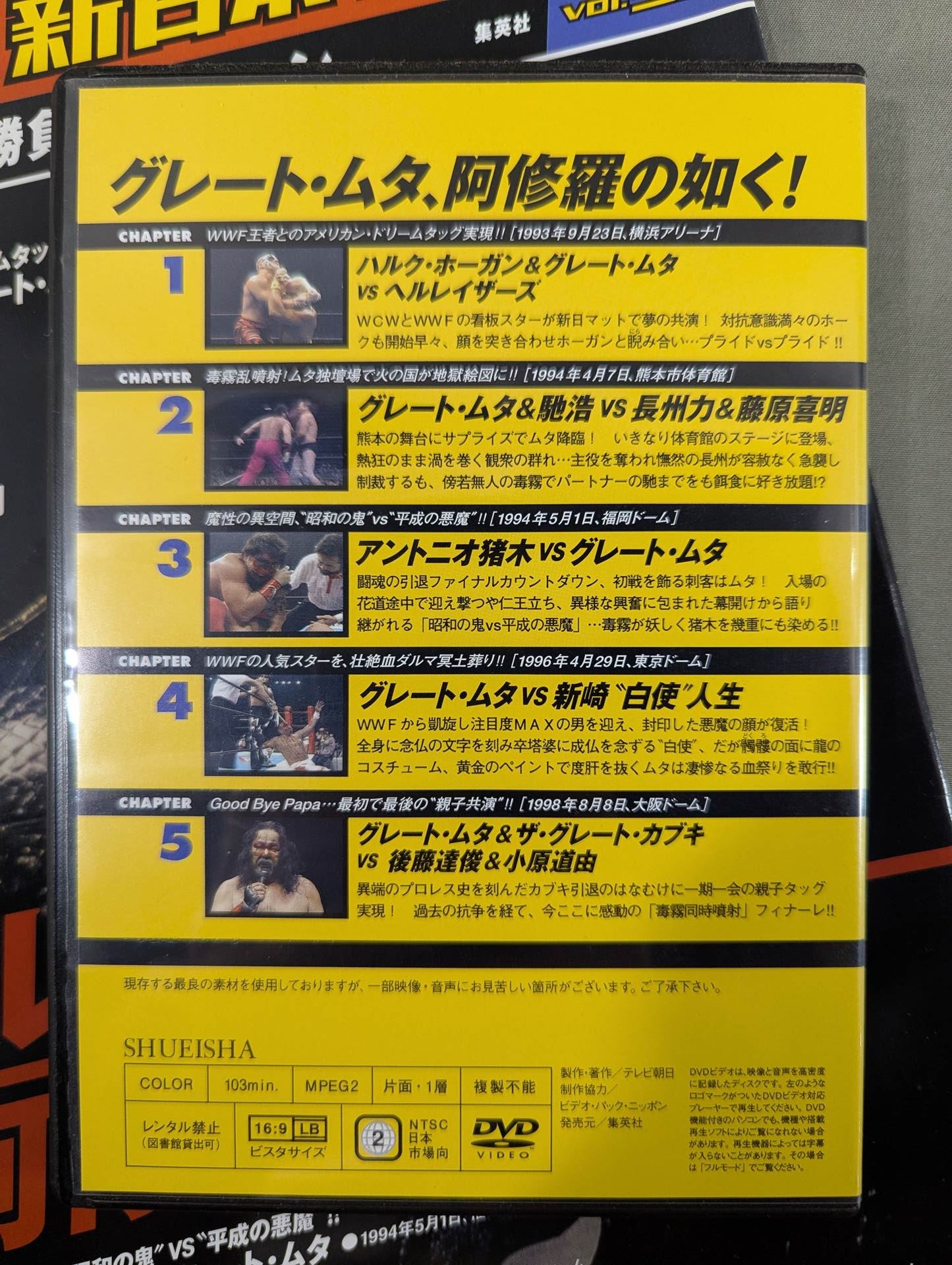 燃えろ!新日本プロレス vol.38 – 闘道館