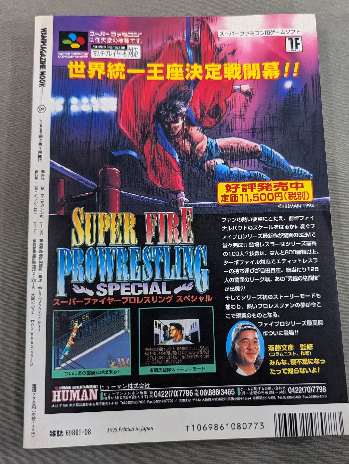 Pro Wrestling  12 on paper