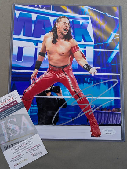 Shinsuke Nakamura  hand signed autograph Pro-Photo  (JSA Certification) (2)