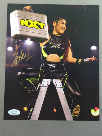 Io Shirai (Iyo Sky)  hand signed autograph Pro-Photo  (JSA Certified)