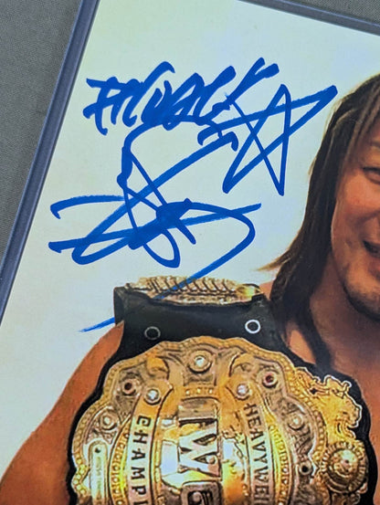 Hiroshi Tanahashi & Io Shirai (Iyo Sky) 2 hand signed autographs  Pro-Photo  (JSA Certification) )