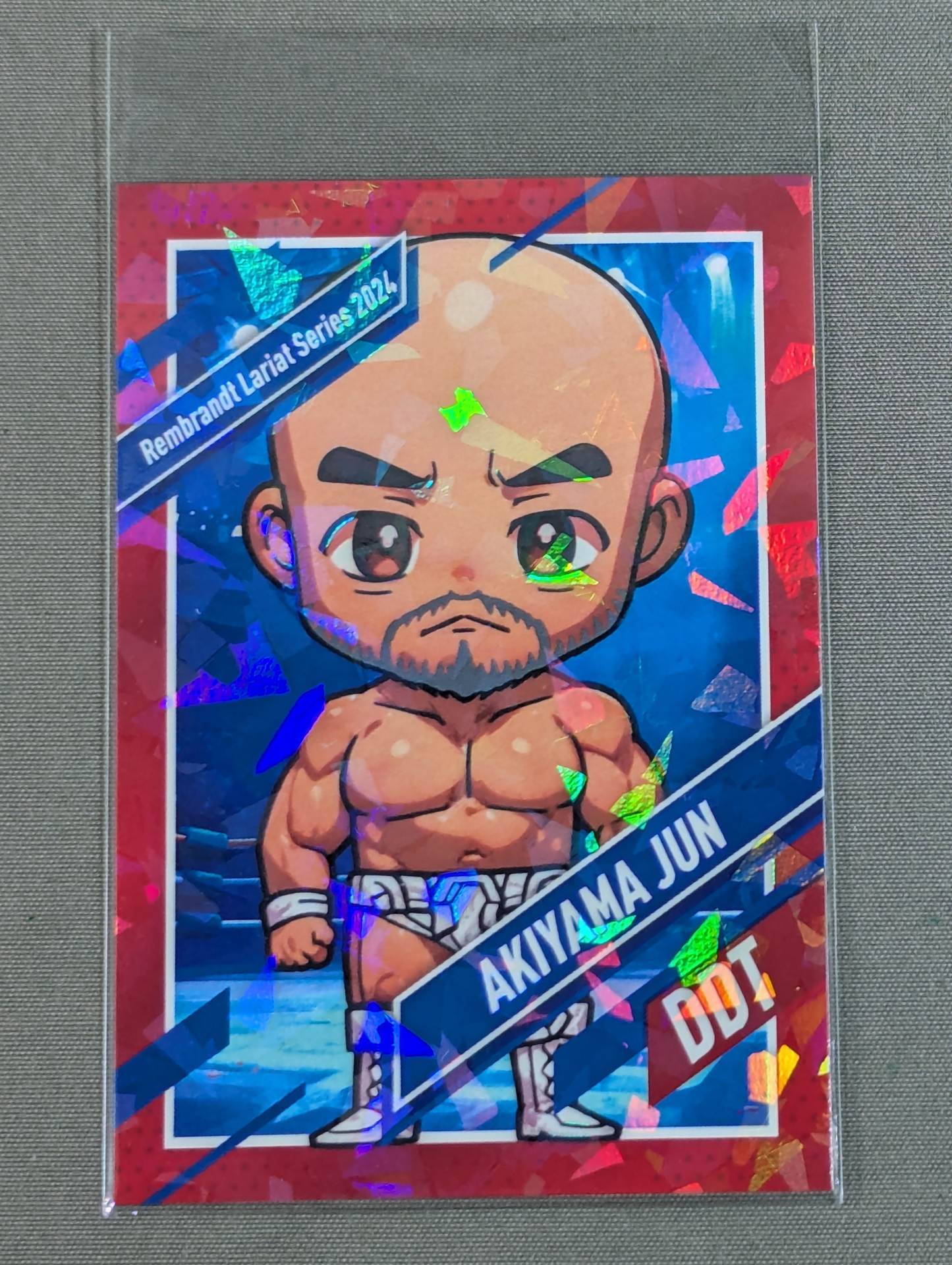 Jun Akiyama Illustration Hologram Card