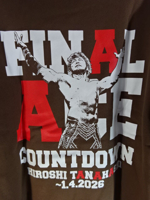 棚橋弘至「FINAL ACE COUNTDOWN」プルオーバーパーカー – 闘道館