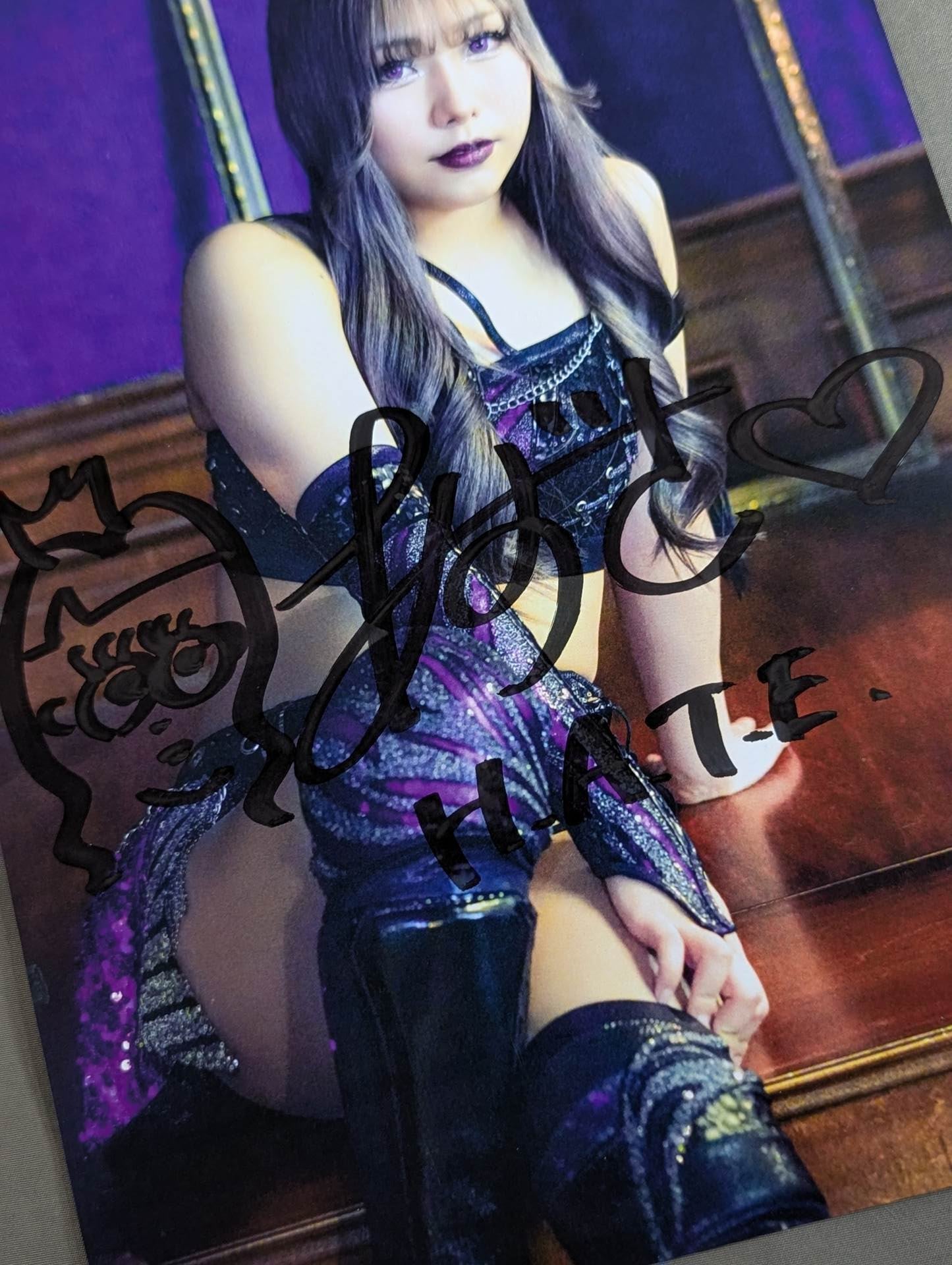 Azusa Inaba  hand signed autograph  Starda Pro-Photo (A-1)