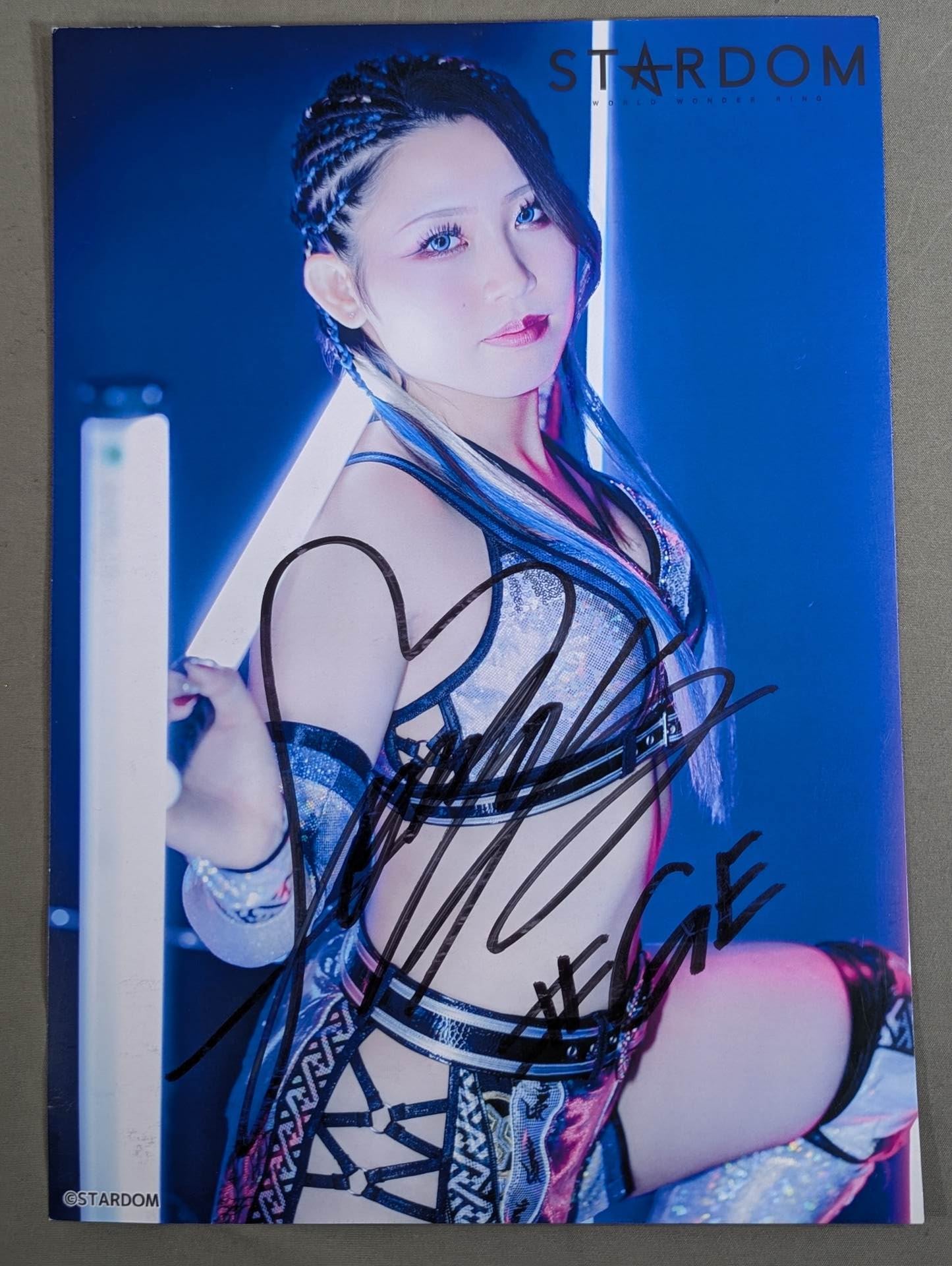 Tomoka Inaba  hand signed autograph  Starda Pro-Photo (A-1)