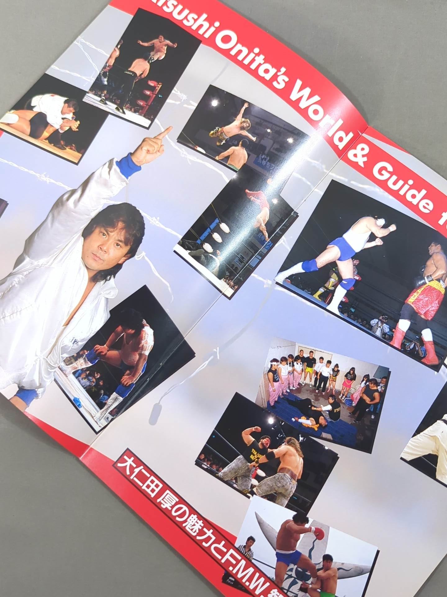 F.M.W. OFFICIAL GUIDE BOOK 1992