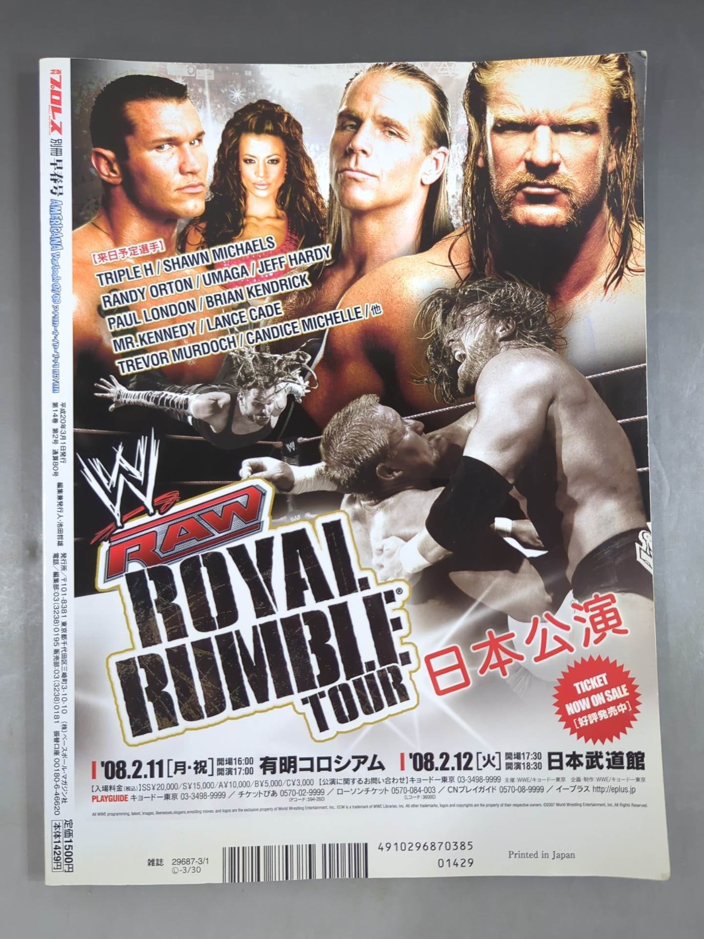 週刊プロレス別冊80 ｢アメリカーナ・イヤーブック 07/08｣