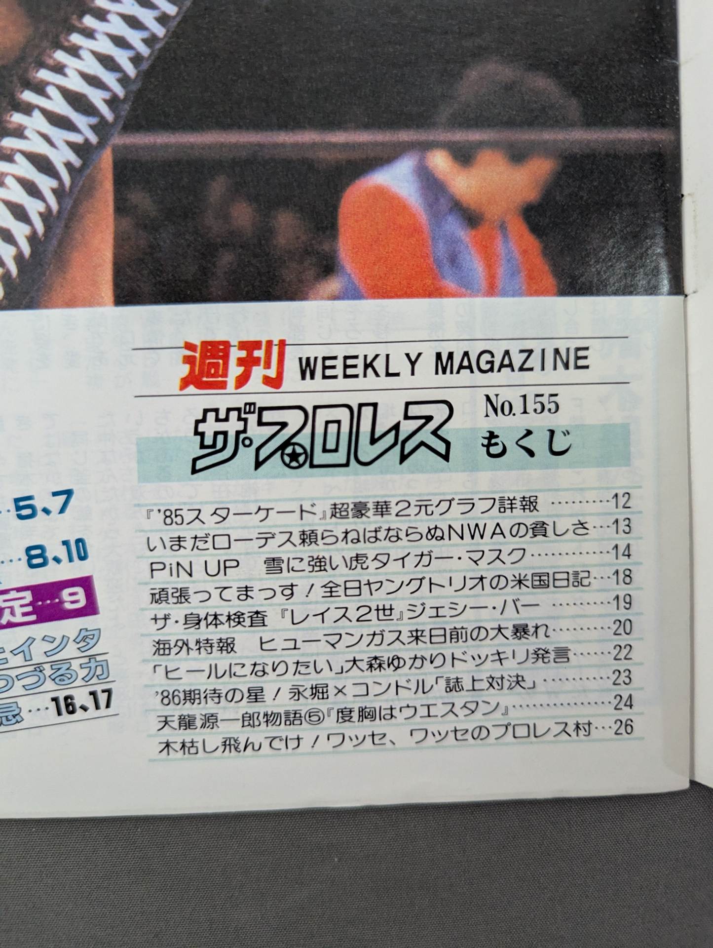 週刊ザ・プロレス155