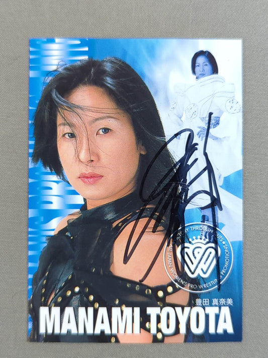 2001 未来蜂 豊田真奈美 公式サインカード