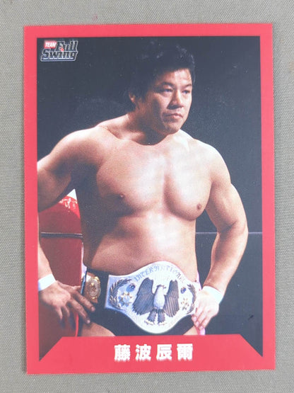 チームフルスイング製 藤波辰爾 プロレスカード②