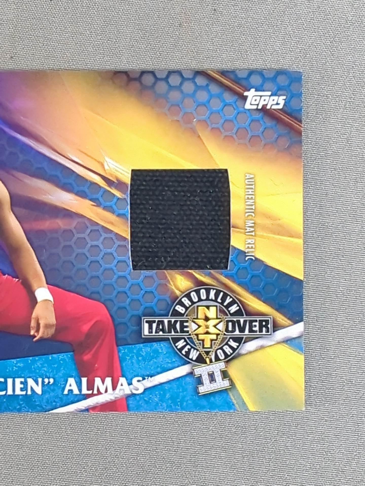 2017 TOPPS NXT アンドラーデ 公式リングマットカード