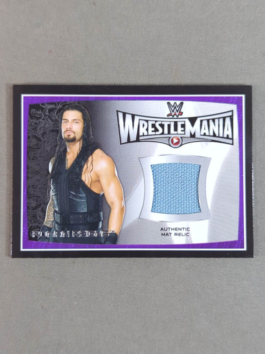 2015 TOPPS WWE ローマン・レインズ 公式リングマットカード