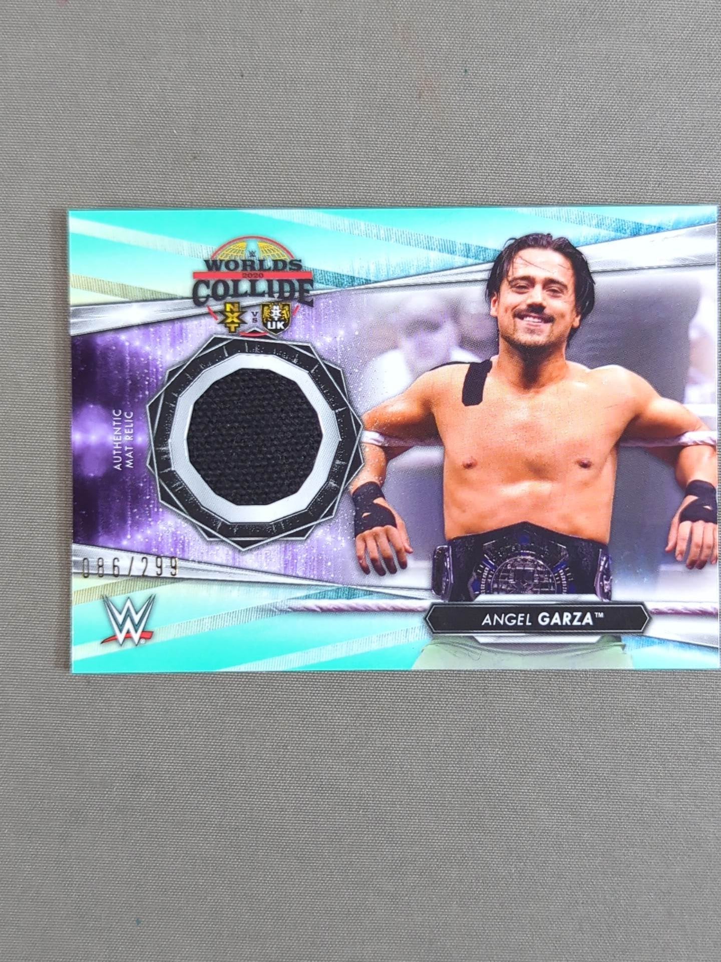 2021 TOPPS WWE エンジェル・ガルザ 公式リングマットカード
