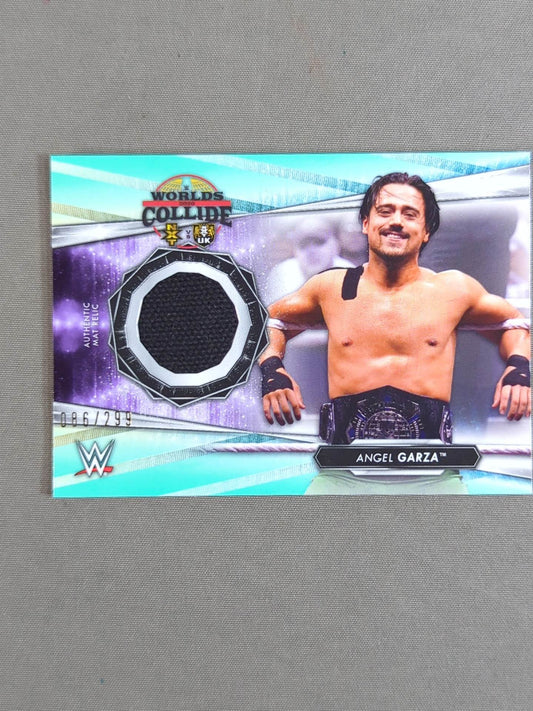 2021 TOPPS WWE エンジェル・ガルザ 公式リングマットカード
