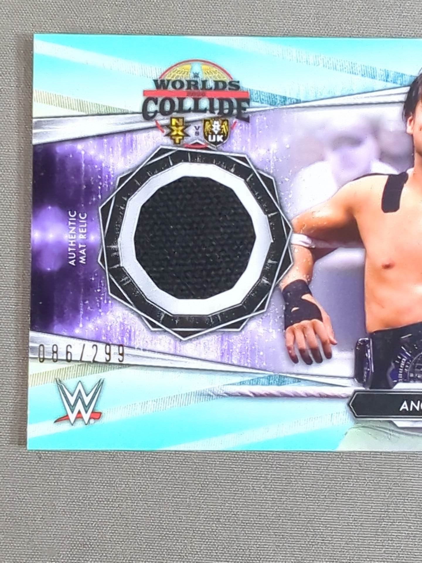 2021 TOPPS WWE エンジェル・ガルザ 公式リングマットカード