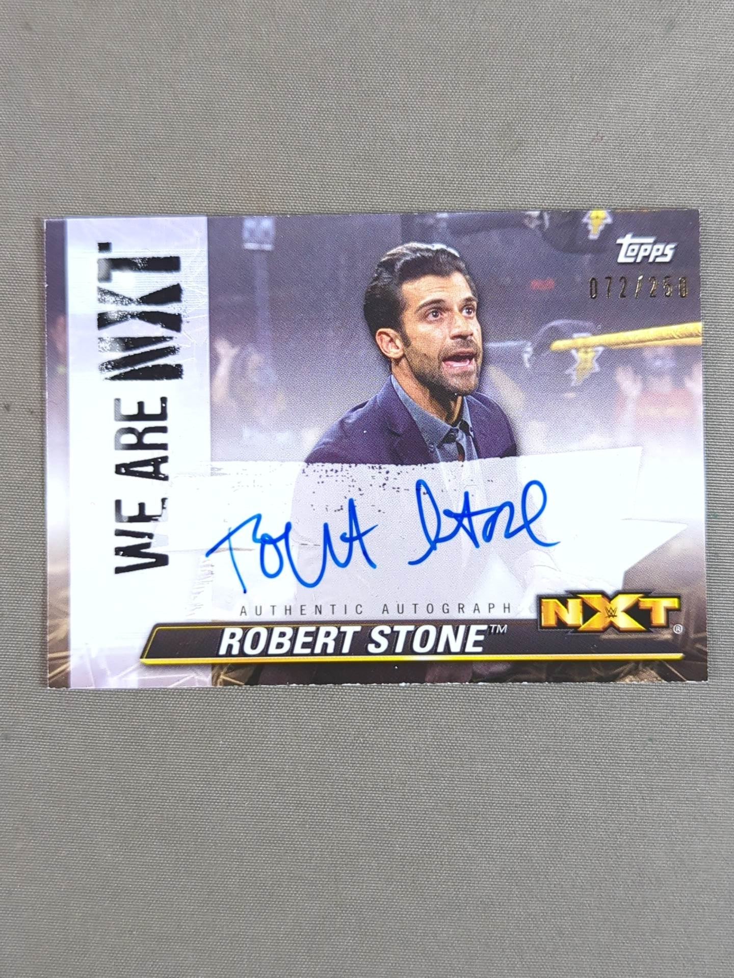 2021 TOPPS NXT ロバート・ストーン 公式サインカード
