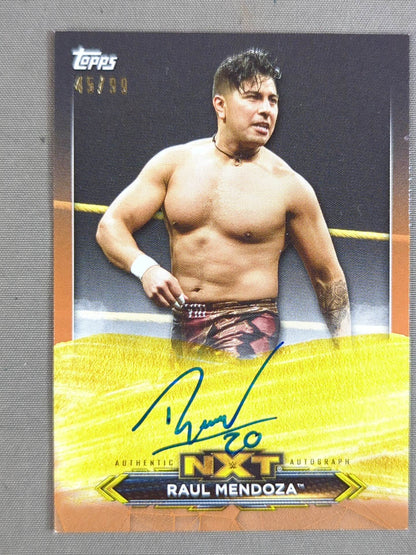 2020 TOPPS NXT ラウル・メンドーサ 公式サインカード