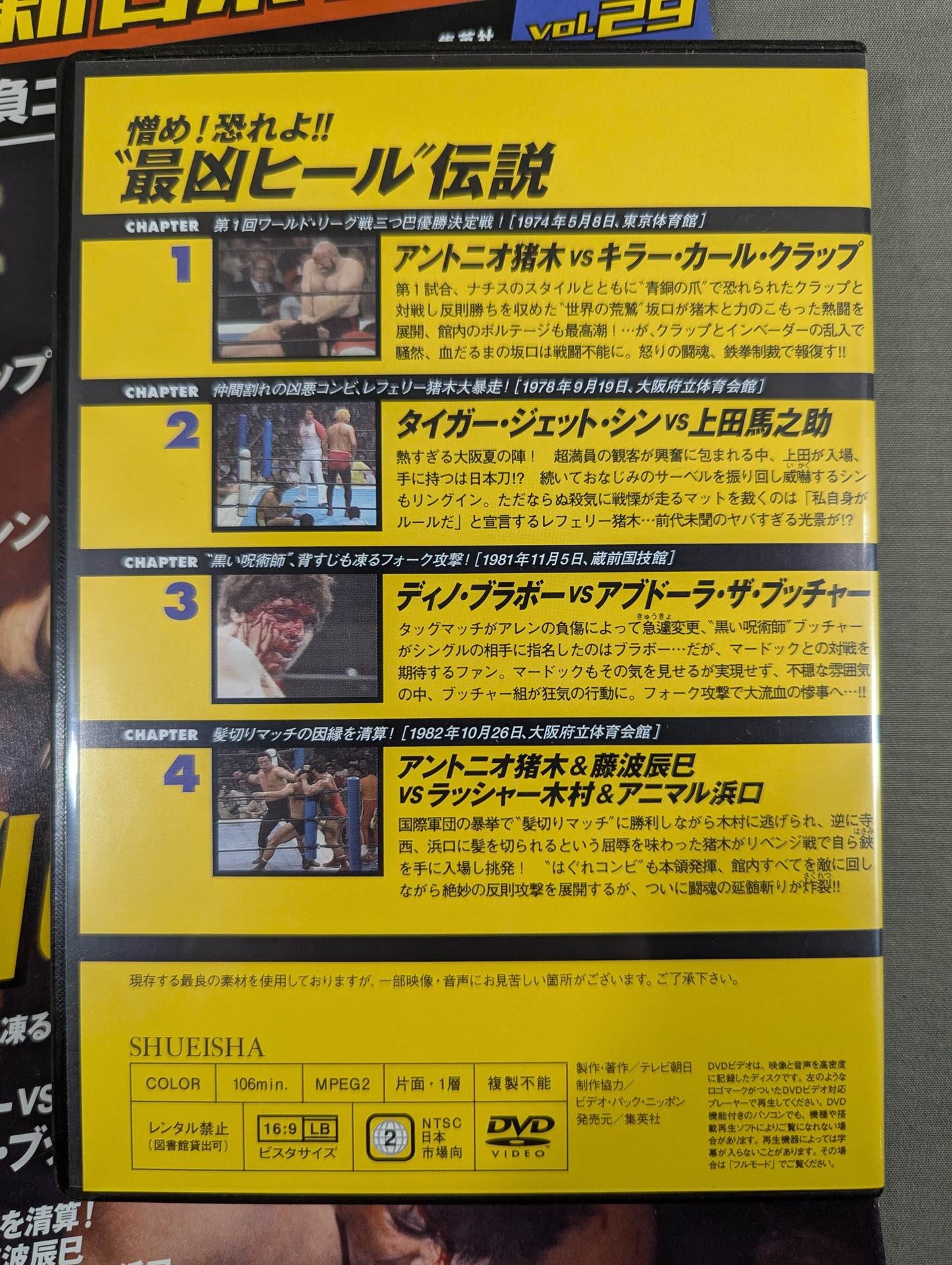 燃えろ!新日本プロレス vol.29 – 闘道館